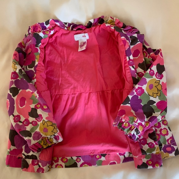 OshKosh B'gosh Girl's Floral Jacket - Picture 2 of 4